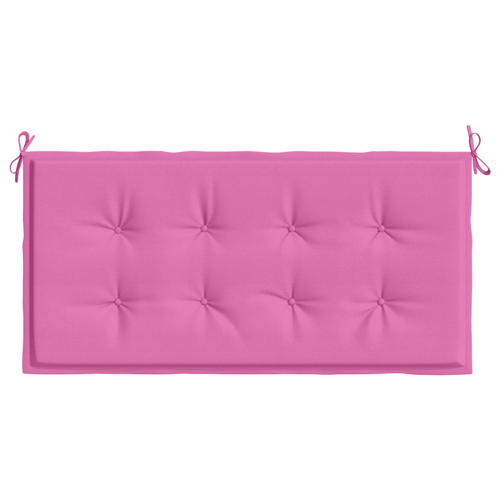 Cuscino per Sedia Rosa 120 x 50 x 3 cm Tessuto Oxford