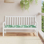 Cuscino per Panchina Foglia Motivo a foglia 150 x 50 x 3 cm