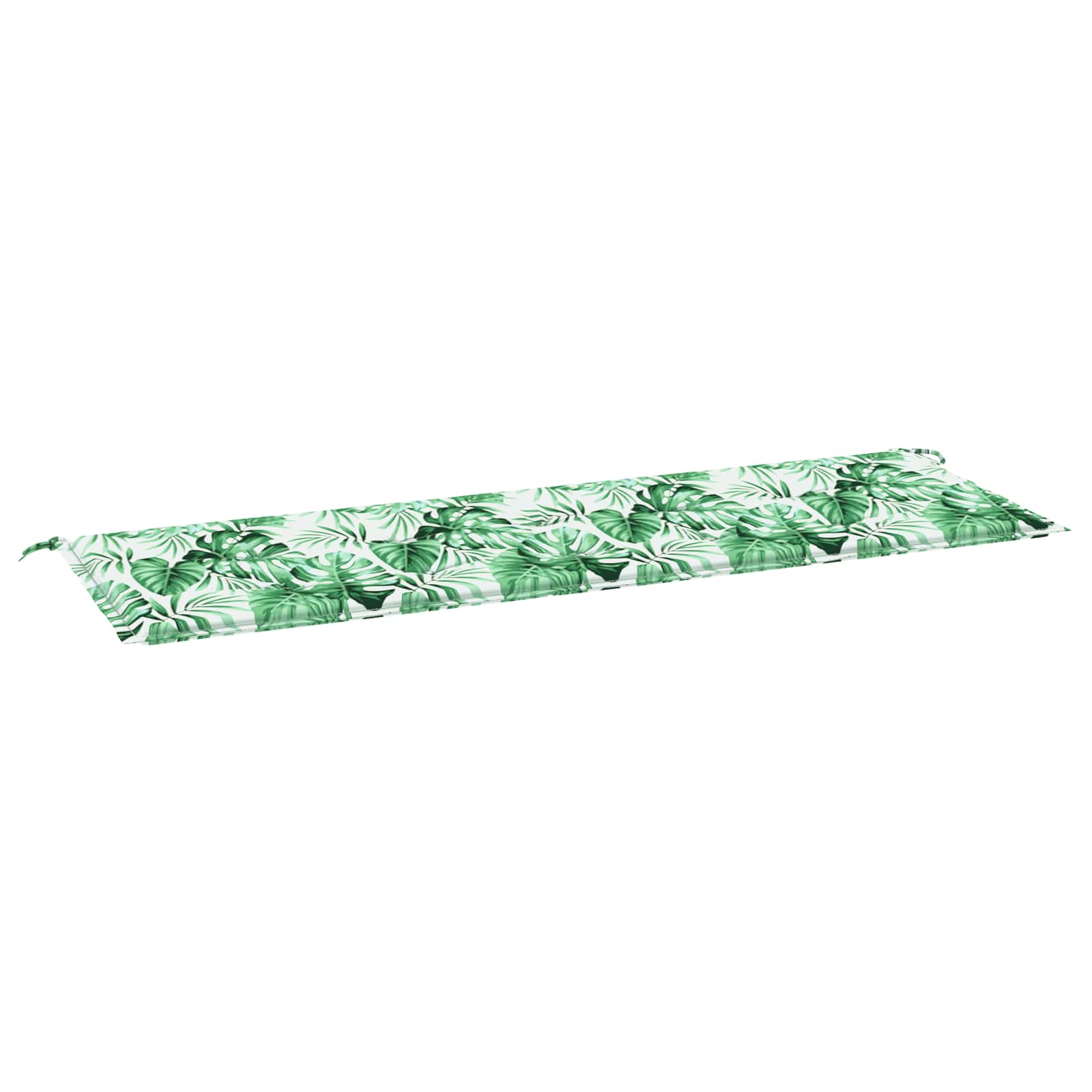 Cuscino per Panchina Foglia Motivo a foglia 150 x 50 x 3 cm