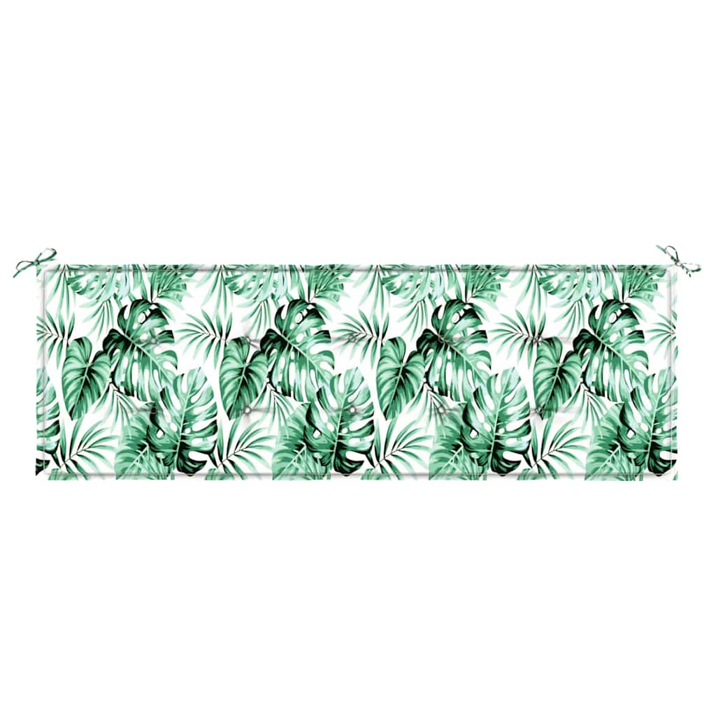 Cuscino per Panchina Foglia Motivo a foglia 150 x 50 x 3 cm