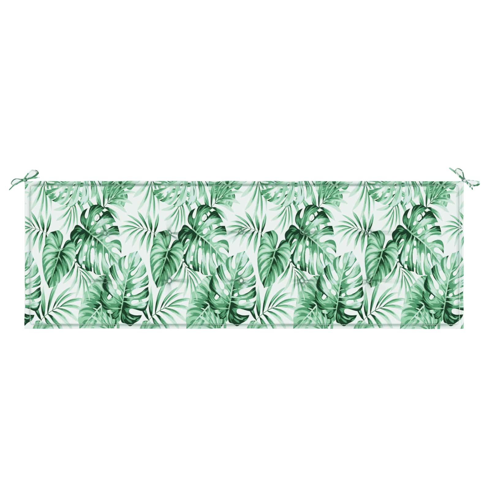 Cuscino per Panchina Foglia Motivo a foglia 150 x 50 x 3 cm