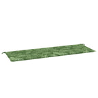 Cuscino per Panca a Foglie 150x50x4 cm in Tessuto Oxford