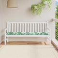 Cuscino per Panchina Foglia Motivo a foglia 150 x 50 x 3 cm
