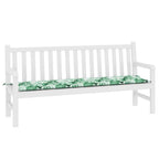 Cuscino per Panchina Foglia Motivo a foglia 150 x 50 x 3 cm