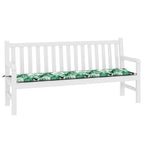 Cuscino per Panchina Foglia Motivo a foglia 150 x 50 x 3 cm