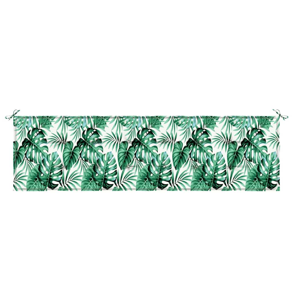Cuscino per Panchina Foglia Motivo a foglia 150 x 50 x 3 cm