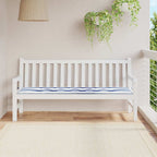 Cuscino per Panchina Quadro Nero 150 x 50 x 3 cm Tessuto Oxford