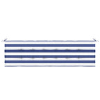 Cuscino per Panchina Quadro Nero 150 x 50 x 3 cm Tessuto Oxford