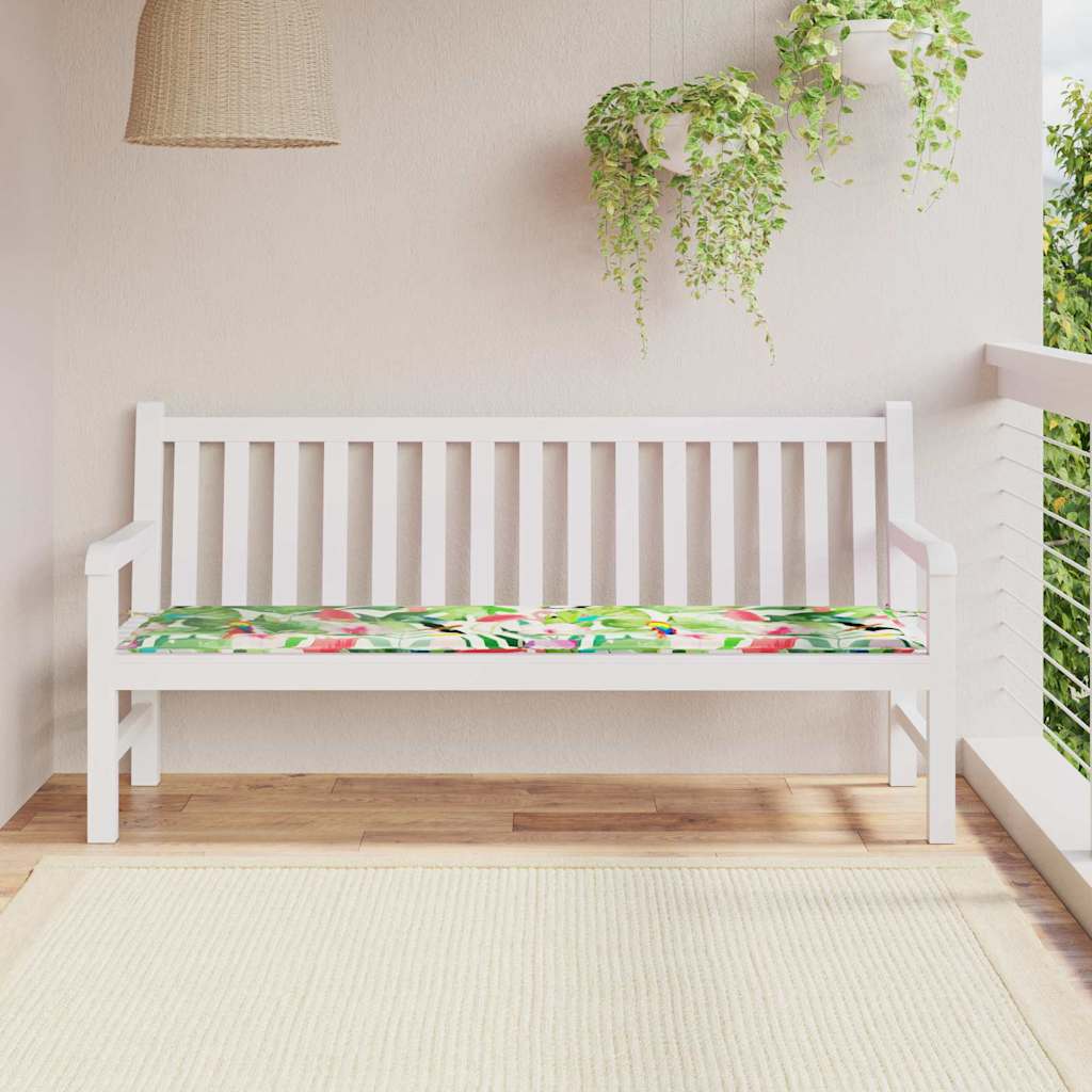 Cuscino per Panchina Multicolore 150 x 50 x 3 cm Tessuto Oxford