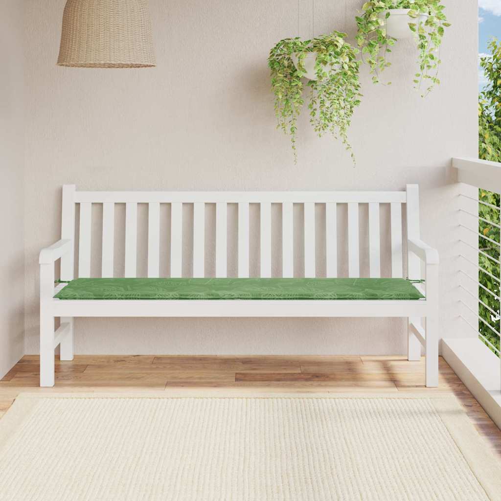 Cuscino per Panchina Foglia Design a foglia 150 x 50 x 3 cm