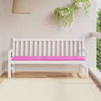 Cuscino per Panchina Rosa 150 x 50 x 3 cm Tessuto Oxford