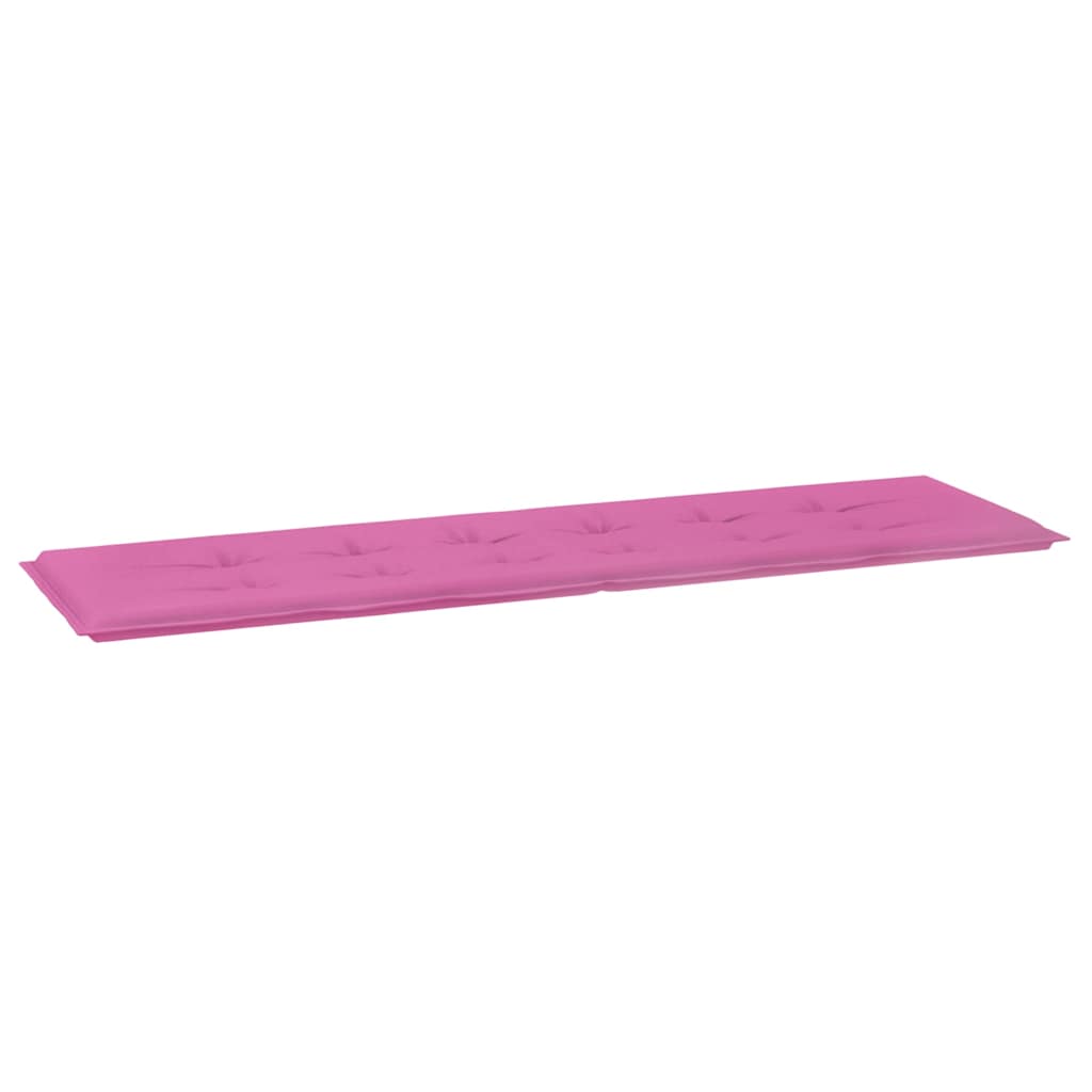 Cuscino per Panchina Rosa 150 x 50 x 3 cm Tessuto Oxford