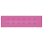 Cuscino per Panchina Rosa 150 x 50 x 3 cm Tessuto Oxford