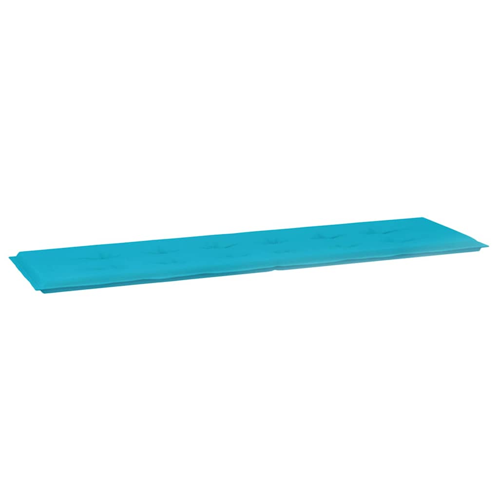 Cuscino per Panchina Turchese 150 x 50 x 3 cm Tessuto Oxford
