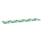 Cuscino per Panchina Foglia Motivo Foglia 200 x 50 x 3 cm