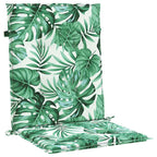 Cuscini posteriori Foglia 2 pcs Motivo Foglia 100 x 50 x 3 cm