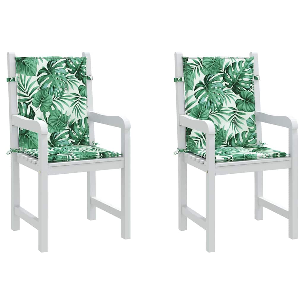 Cuscini posteriori Foglia 2 pcs Motivo Foglia 100 x 50 x 3 cm