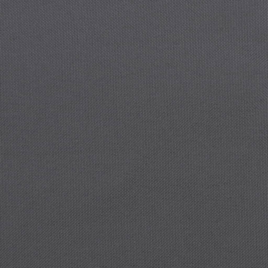Cuscini per Sedia 2 pz Antracite 40x40x7 cm in Tessuto Oxford