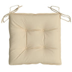 Cuscini per Pallet 2 pz Beige 50x50x7 cm Tessuto Oxford