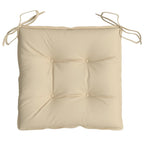 Cuscini per Pallet 4 pz Beige 50x50x7 cm Tessuto Oxford