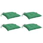 Cuscini per Pallet 4 pz Verdi 50x50x7 cm Tessuto Oxford