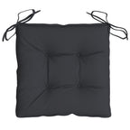 Cuscini per Pallet 6 pz Neri 50x50x7 cm Tessuto Oxford