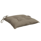 Cuscini per Pallet 6 pz Tortora 50x50x7 cm Tessuto Oxford