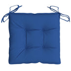 Cuscini per Pallet 4 pz Blu 50x50x7 cm Tessuto Oxford