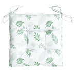 Cuscini per Sedia 2 pz a Foglie 50x50x7 cm Tessuto Oxford