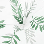 Cuscini per Sedia 2 pz a Foglie 50x50x7 cm Tessuto Oxford