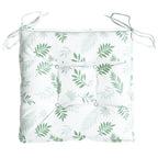 Cuscini per Sedia 6 pz a Foglie 50x50x7 cm Tessuto Oxford