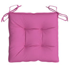 Cuscini per Sedia 6 pz Rosa 50x50x7 cm in Tessuto Oxford