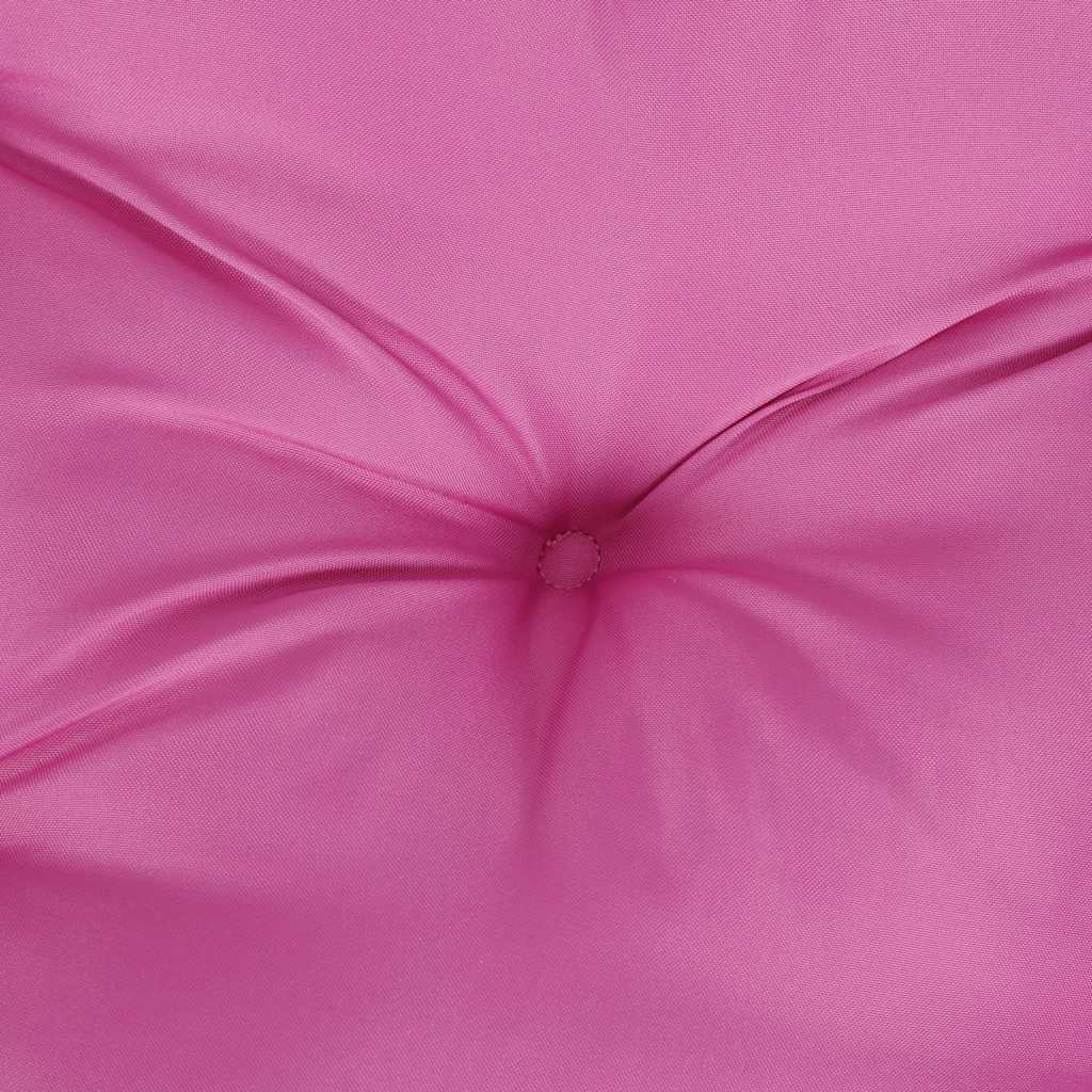 Cuscini per Sedia 6 pz Rosa 50x50x7 cm in Tessuto Oxford