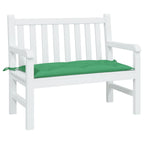 Cuscino per Panca Verde 100x50x7 cm in Tessuto Oxford