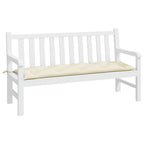 Cuscino per Panca Crema 150x50x7 cm in Tessuto Oxford