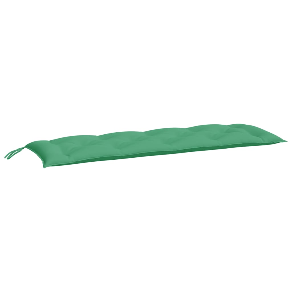Cuscino per Panca Verde 150x50x7 cm in Tessuto Oxford