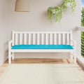 Cuscino per Panca Turchese 180x50x7 cm in Tessuto Oxford