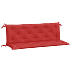 Cuscini per Panca 2 pz Rossi 150x50x7 cm in Tessuto Oxford