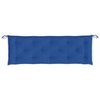 Cuscini per Panca 2 pz Blu 150x50x7 cm in Tessuto Oxford