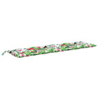 Cuscini Panca da Giardino 2pz Multicolore 200x50x7cm in Tessuto