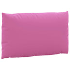 Cuscini per Pallet 2 pz Rosa in Tessuto Oxford
