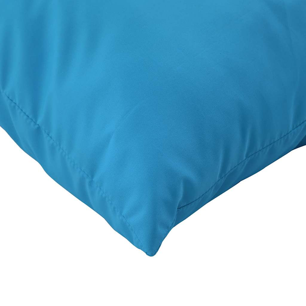 Cuscini per Pallet 3 pz Azzurro in Tessuto Oxford