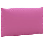 Cuscini per Pallet 3 pz Rosa in Tessuto Oxford