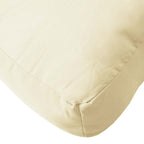 Cuscino per Pallet Crema 60x60x9,5 cm in Tessuto