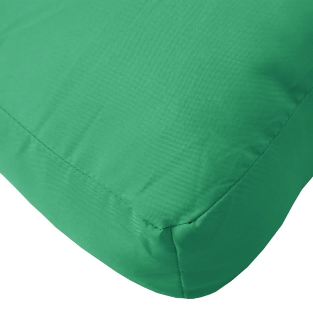 Cuscino per Pallet Verde 60x60x9,5 cm in Tessuto Oxford