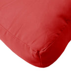 Cuscino per Pallet Rosso 60x60x9,5 cm in Tessuto Oxford