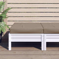 Cuscino per Pallet Tortora 60x60x9,5 cm in Tessuto Oxford
