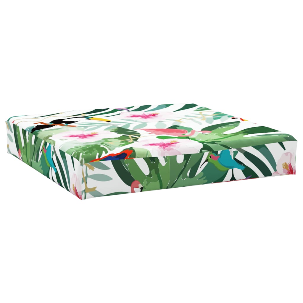 Cuscino per Pallet Multicolore 60x60x8 cm in Tessuto Oxford