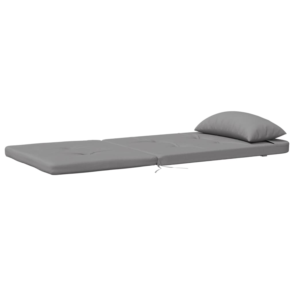 Cuscini per Sedia Adirondack 2 pz Grigio in Tessuto Oxford