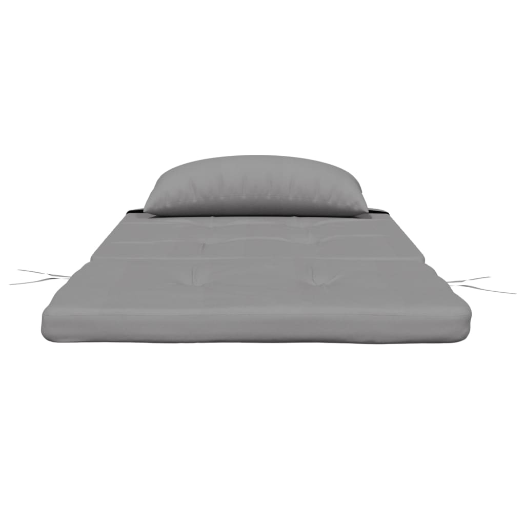 Cuscini per Sedia Adirondack 2 pz Grigio in Tessuto Oxford